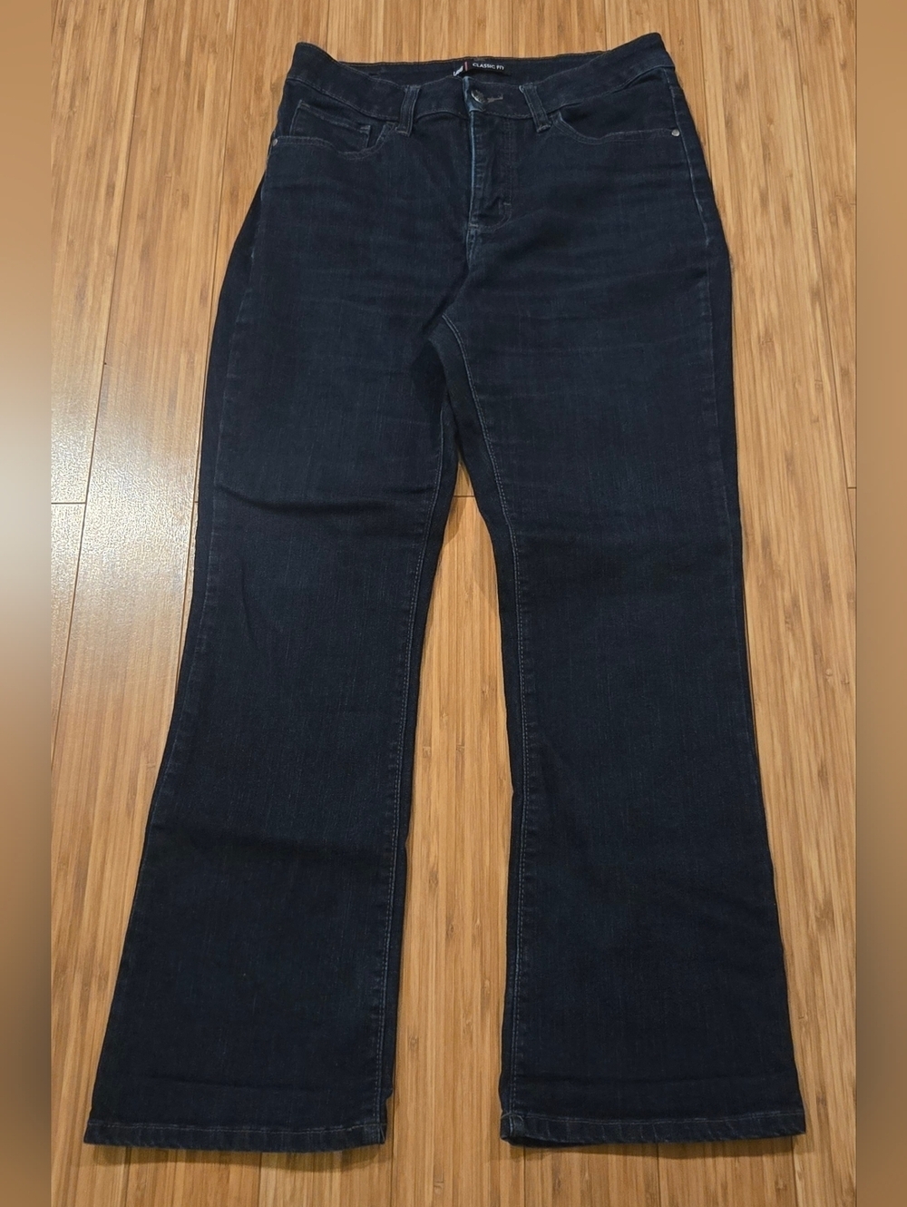 Lee Classic Fit Women’s Dark Blue Stretch Bootcut Jeans